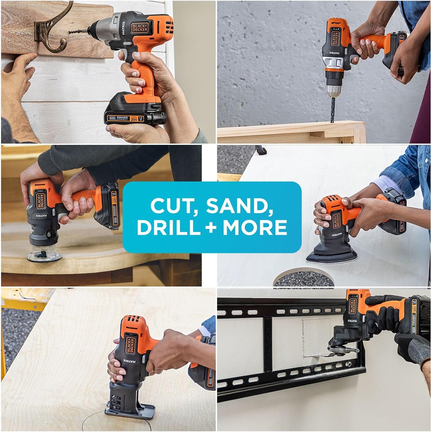 đ„ăLimited Time Offeră6 Tool Combo Drill Kit