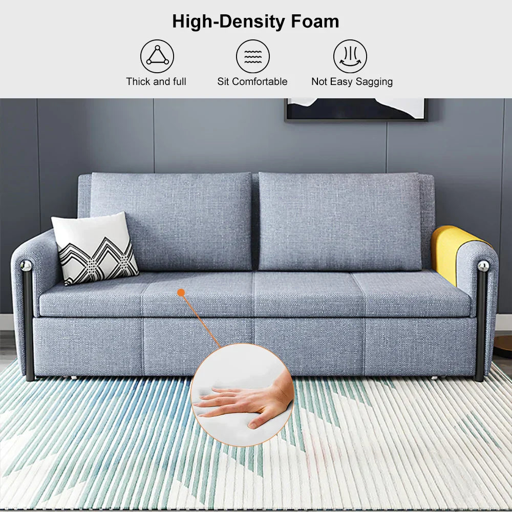 Multifunctional Sofa Bed with Hidden Storage