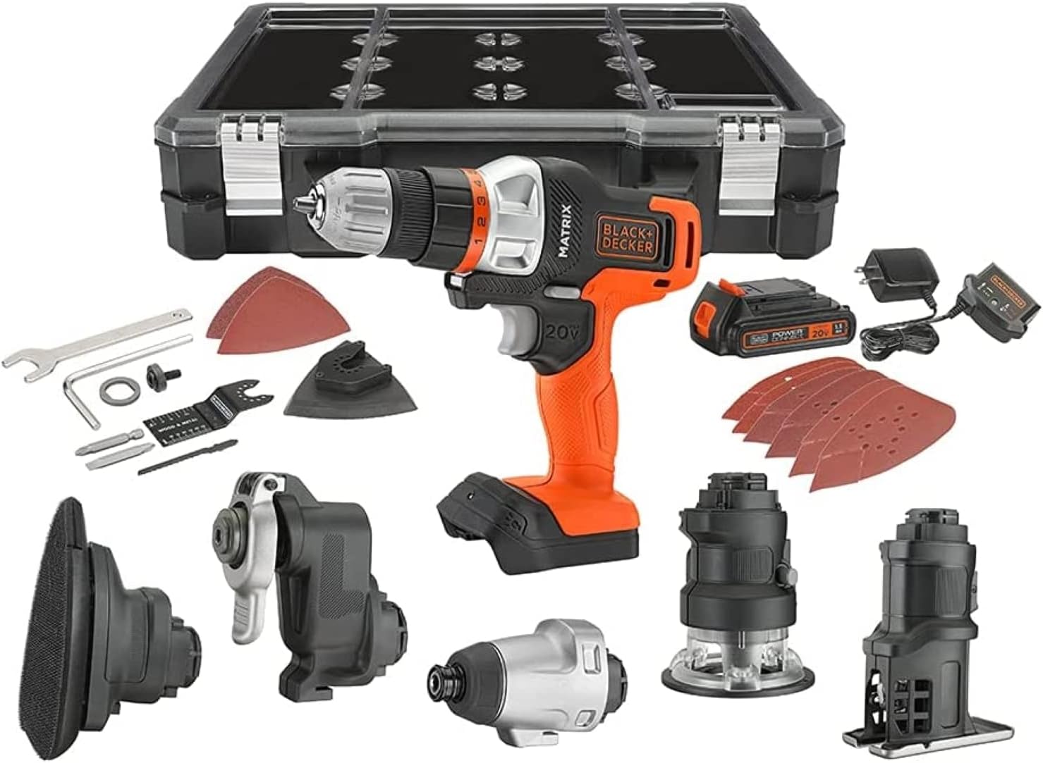 🔥【Limited Time Offer】6 Tool Combo Drill Kit